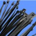 Cable Tie 370mm / DACT370-7.6-L, 370mm*7.6mm(L*W), Black (100pc) 